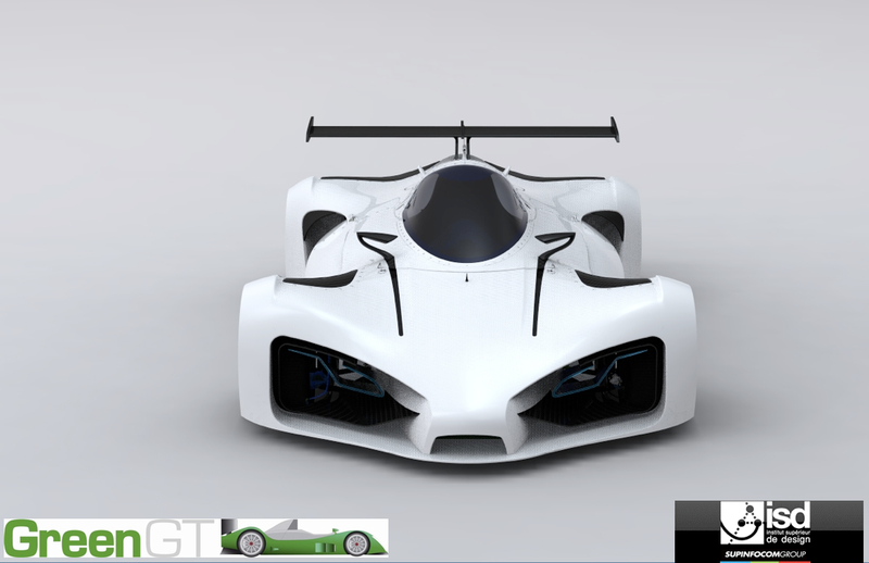 Illustration for article titled GreenGT Electric LeMans: Design And Eco-Mobility Madness